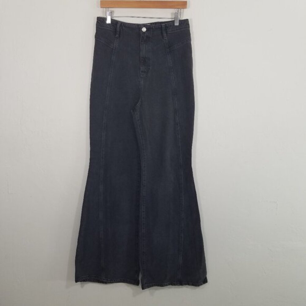 We The Free People High Rise Jeans Black Size 31